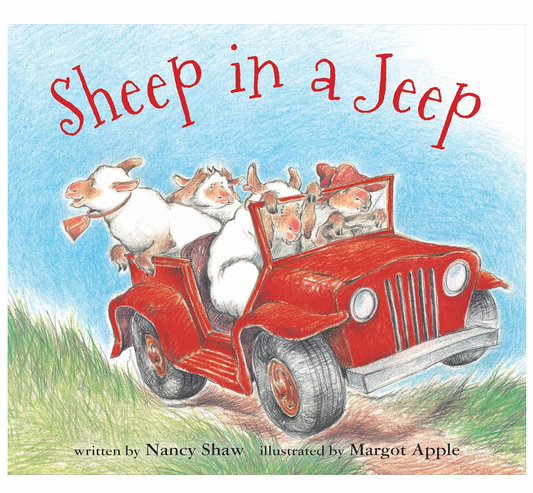 Sheep In A Jeep Book