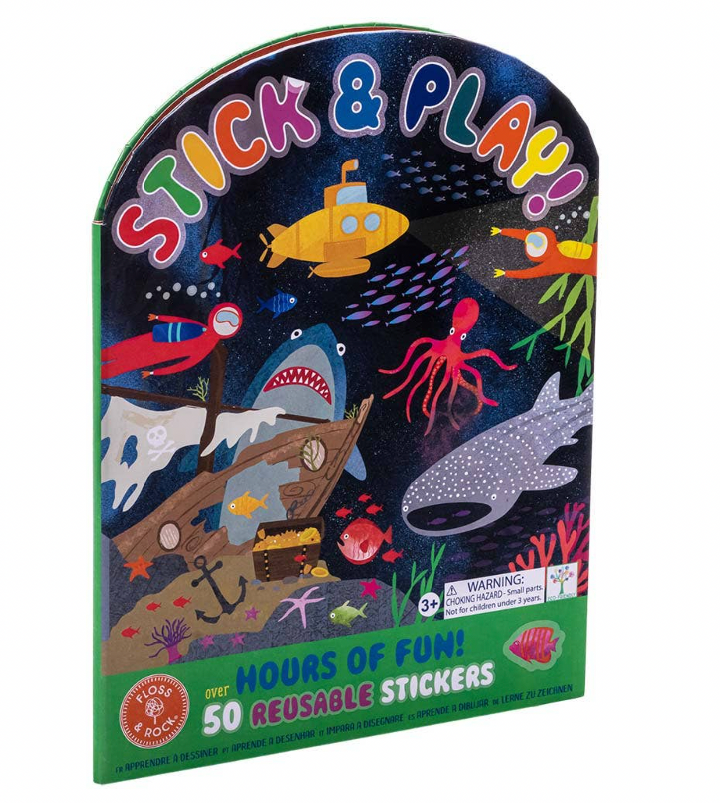 Deep Sea Stick & Play Book