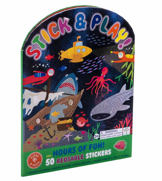 Deep Sea Stick & Play Book