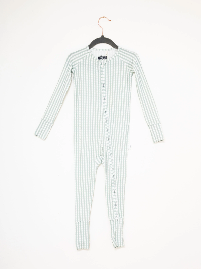 Sleep Romper - Gingham