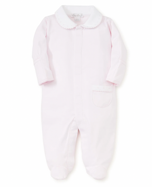 Pink Kissy New Beginnings Footie w/Collar