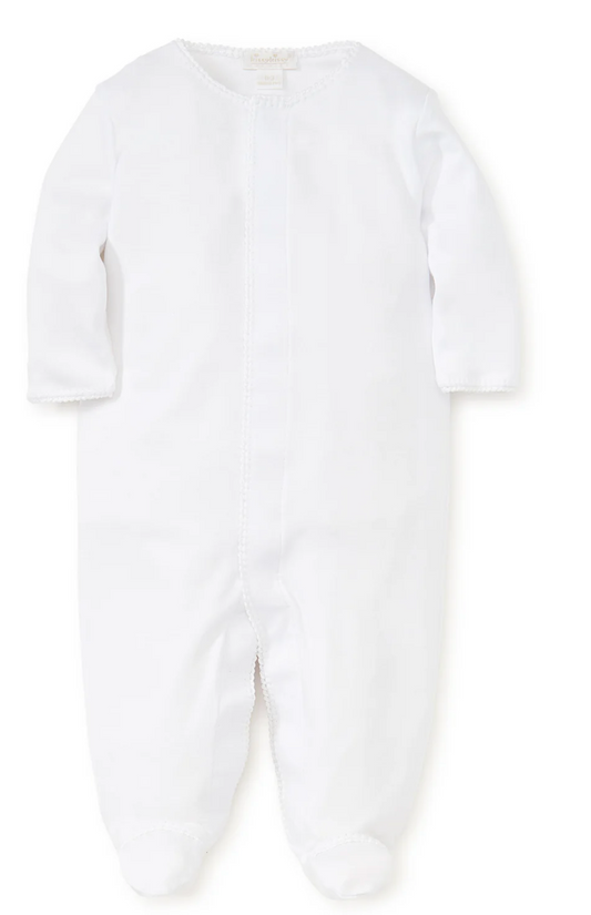 White New Premier Basics Footie