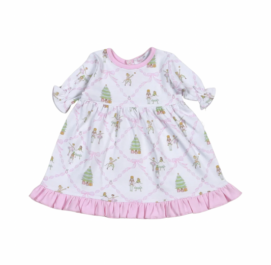 Nutcrackers Pima Play Dress