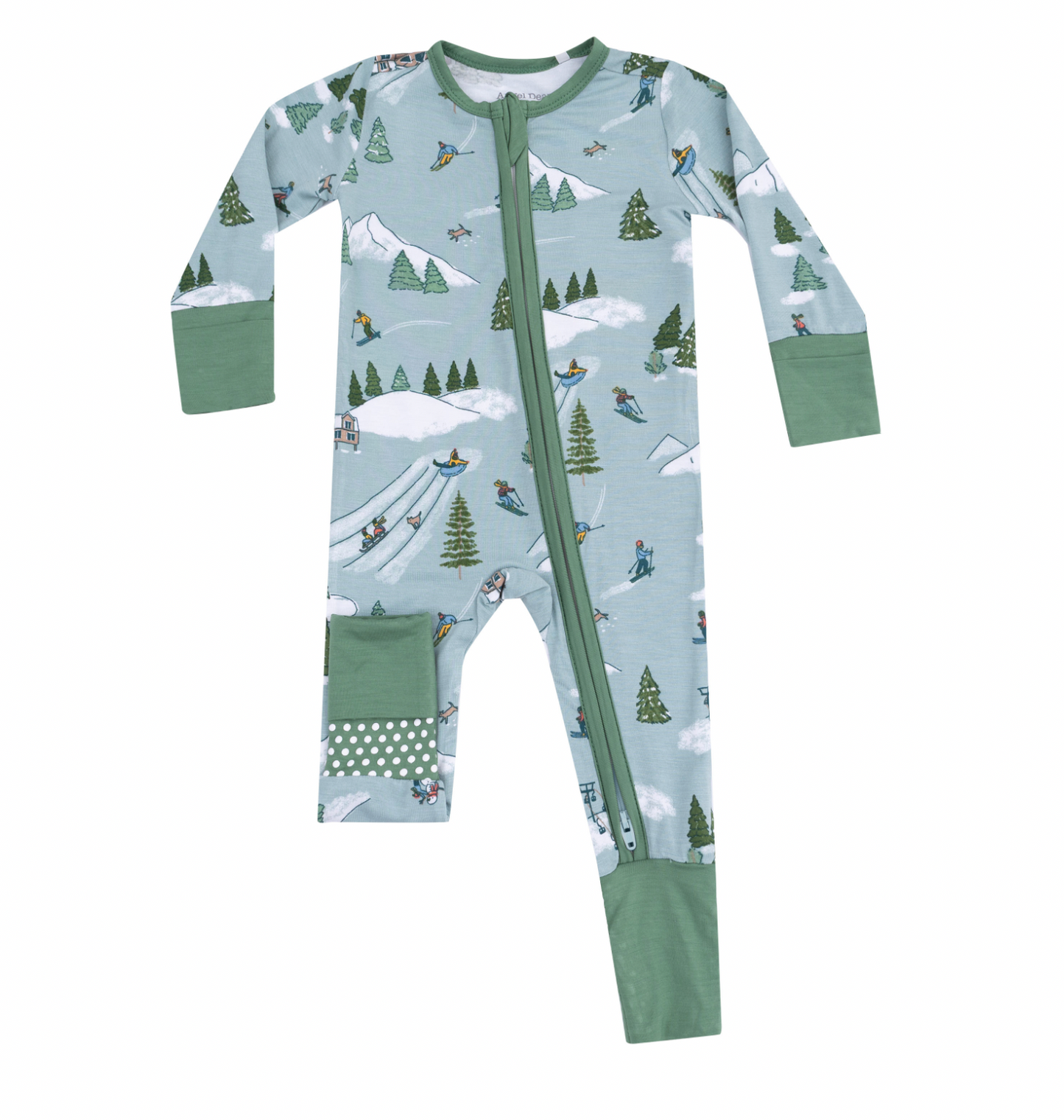 Winter Skies 2 Way Zipper