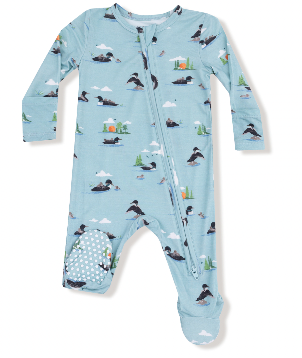 Loons 2 way Zip footie