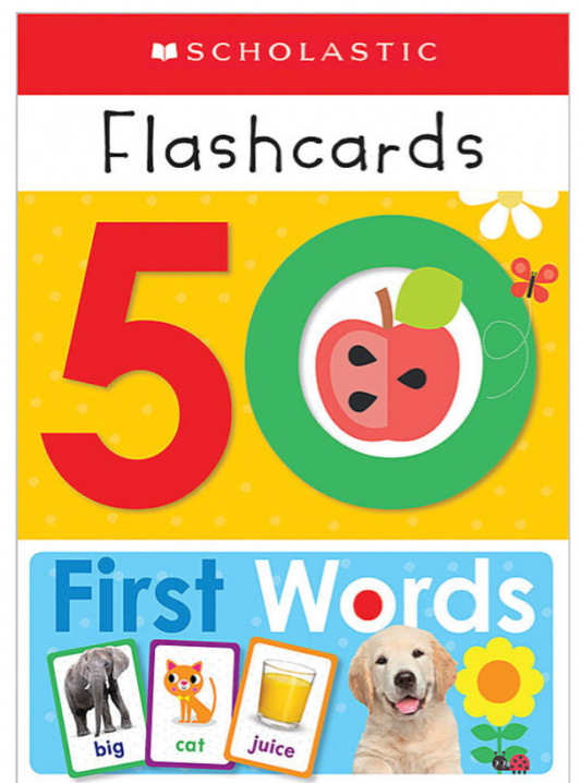 Self Flashcards 50 First Words