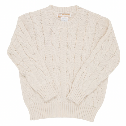 Crawford Crewneck in Palmetto Pearl