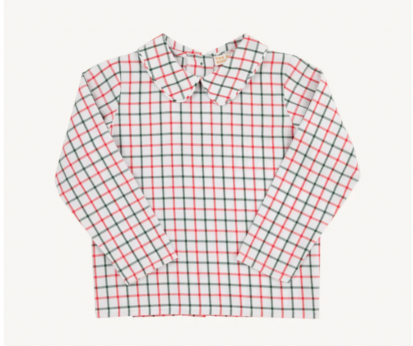 Old Town Tattersall Peter Pan Collar Shirt