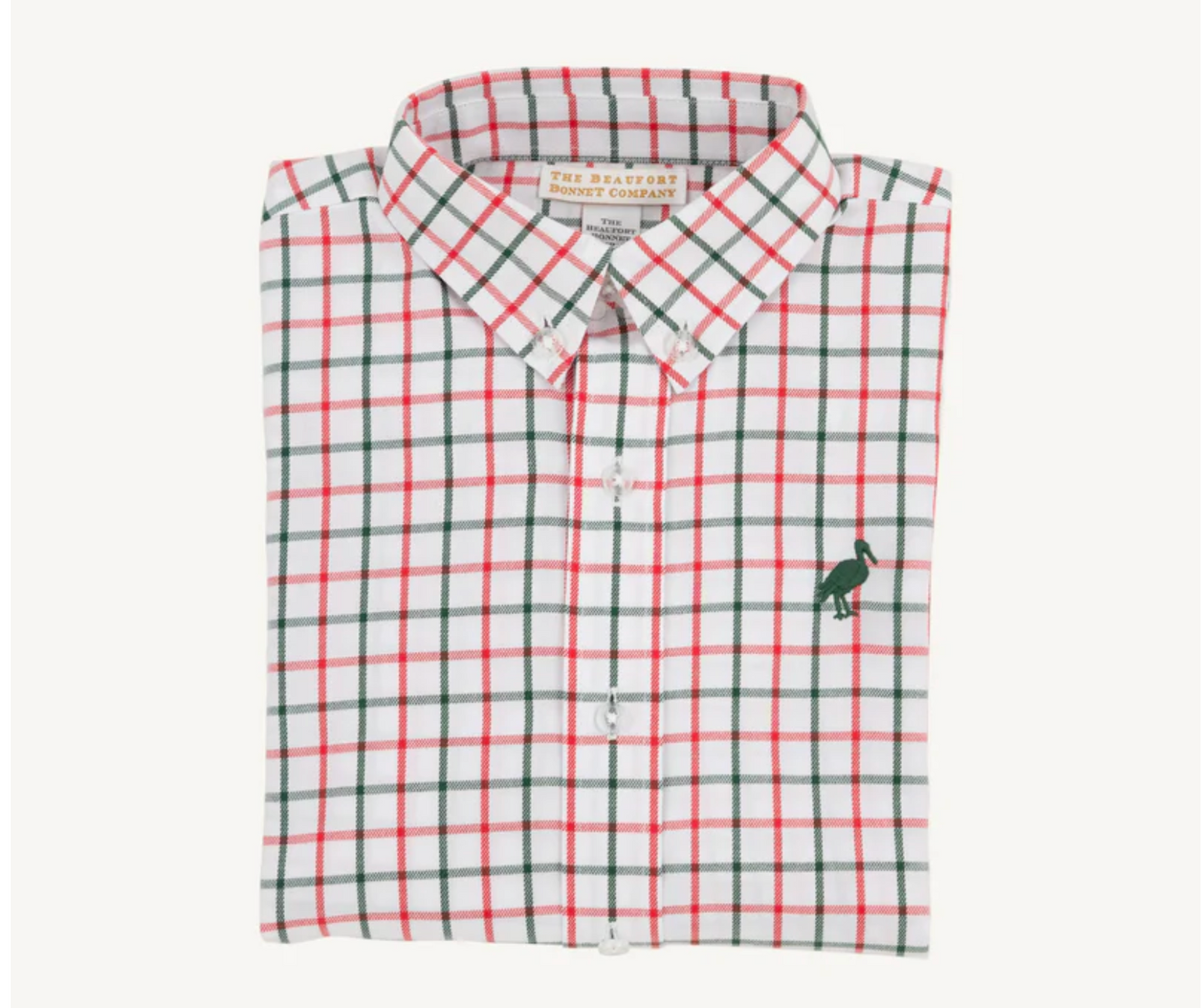 Old Town Tattersall Plaid Dean's List Dress Shirt
