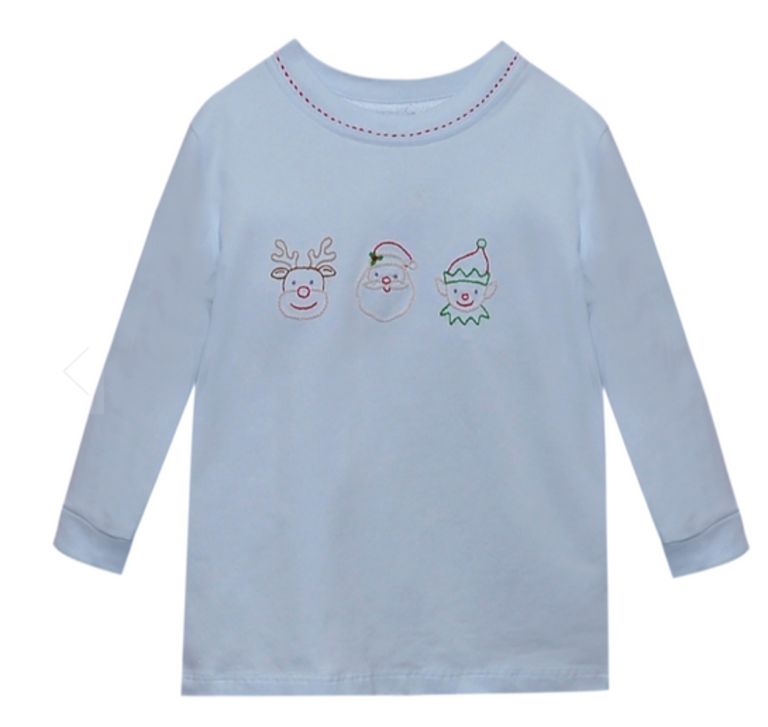 Christmas Blue Houston Shirt