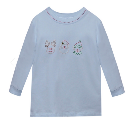 Christmas Blue Houston Shirt