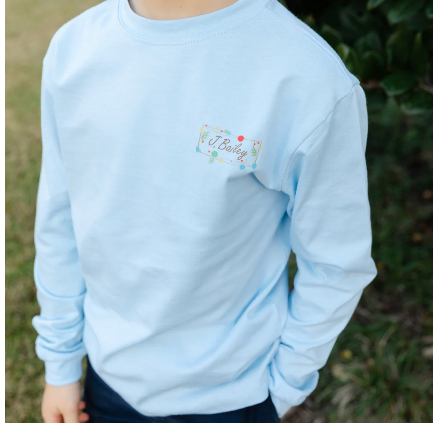 Christmas Labs Long Sleeve Logo Tee