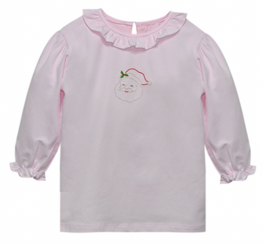 Santa Embroidered Shirt