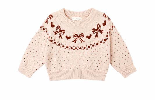 Fair Isle Sweater in Bows