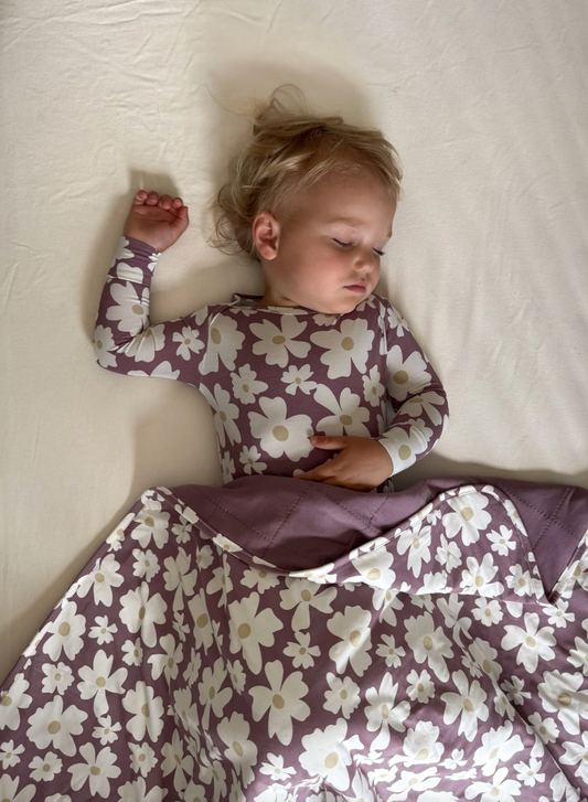 Mini Cloud Blanket In Blossom