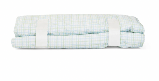 TRVL Nap Mat in Classic Green Plaid