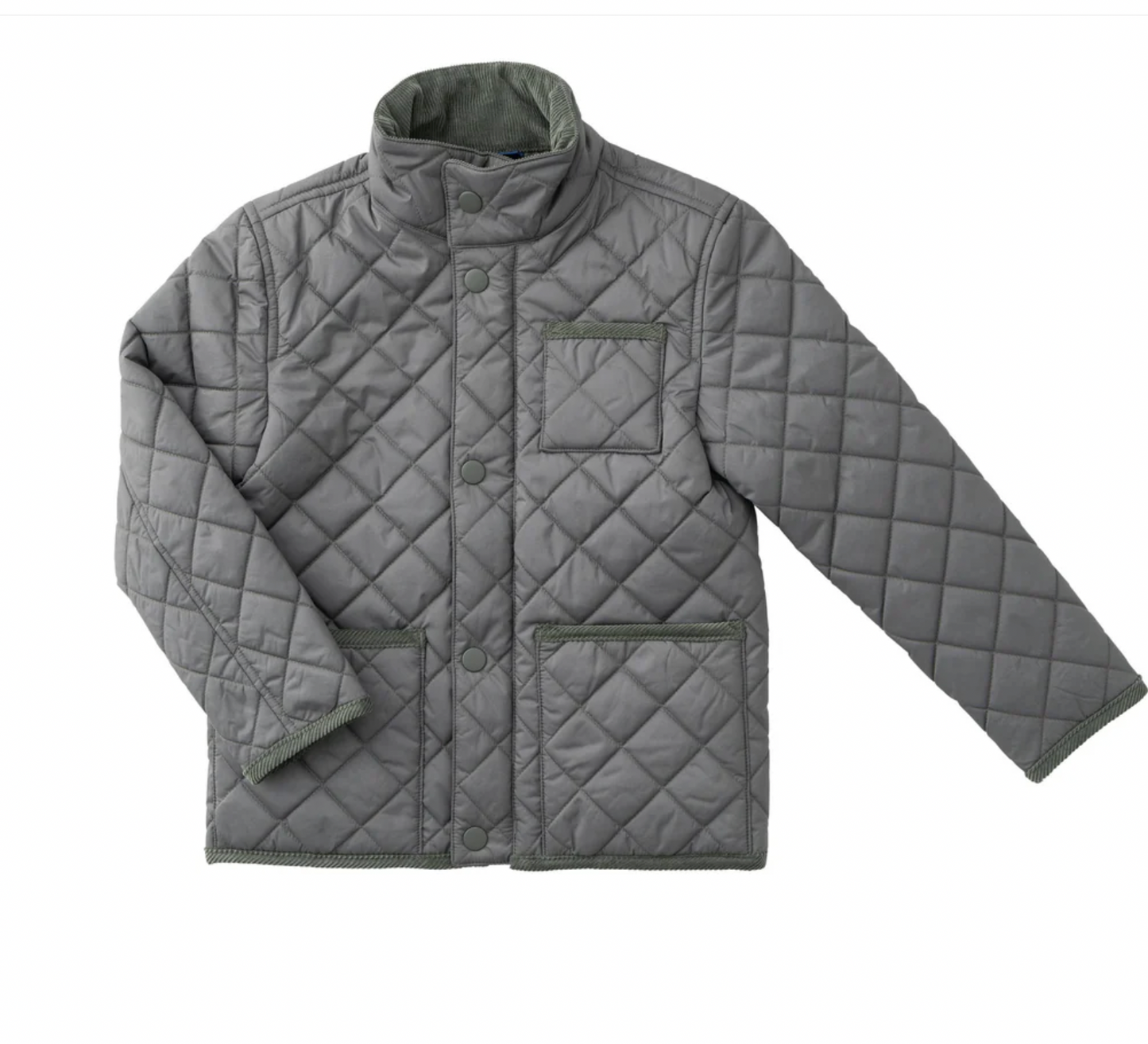 Quilted Barn Jacket In Fly Fishing Green