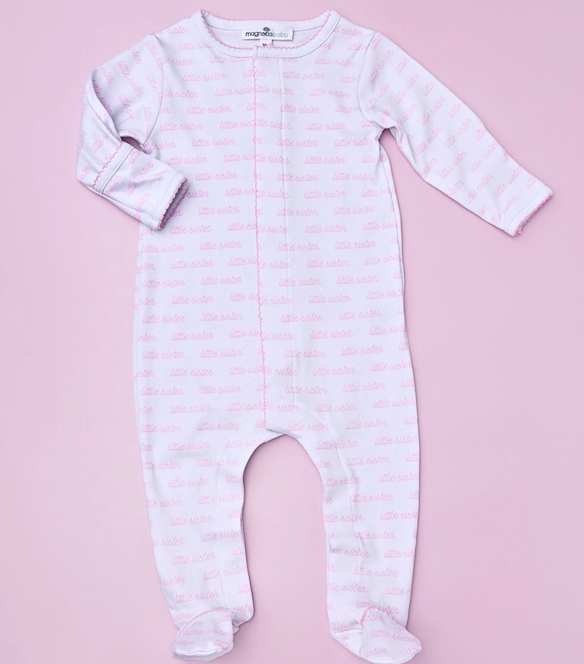 Little Sister Printed Footie