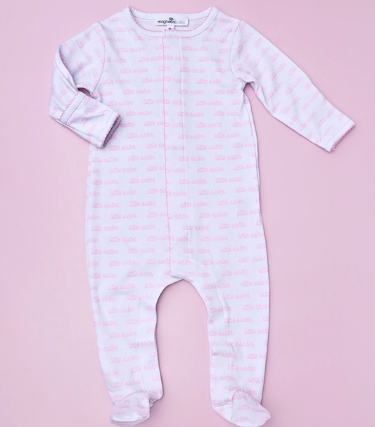 Little Sister Printed Footie