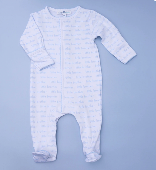 Little Brother Printed Footie