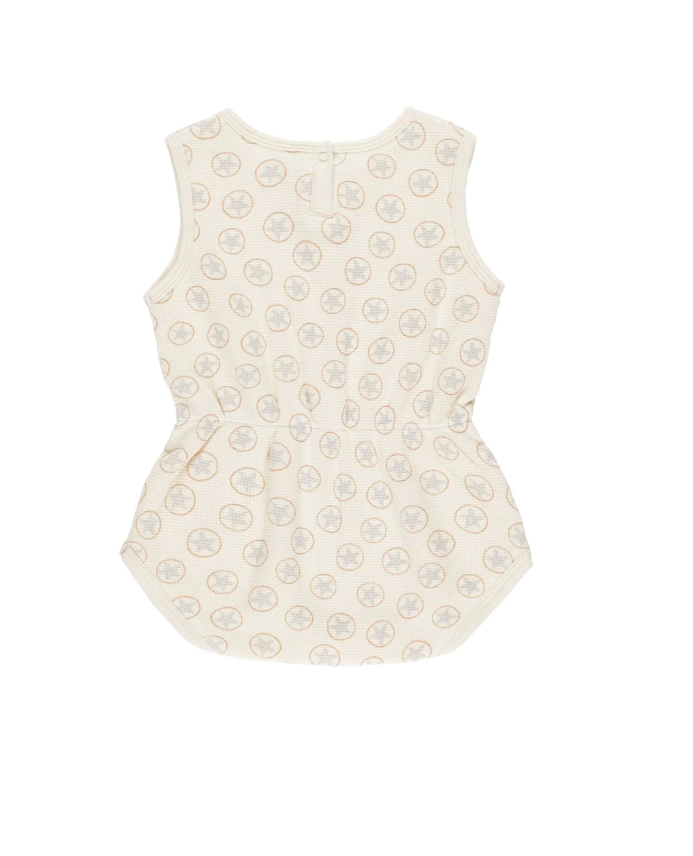 Cinch Playsuit - Sand Dollars