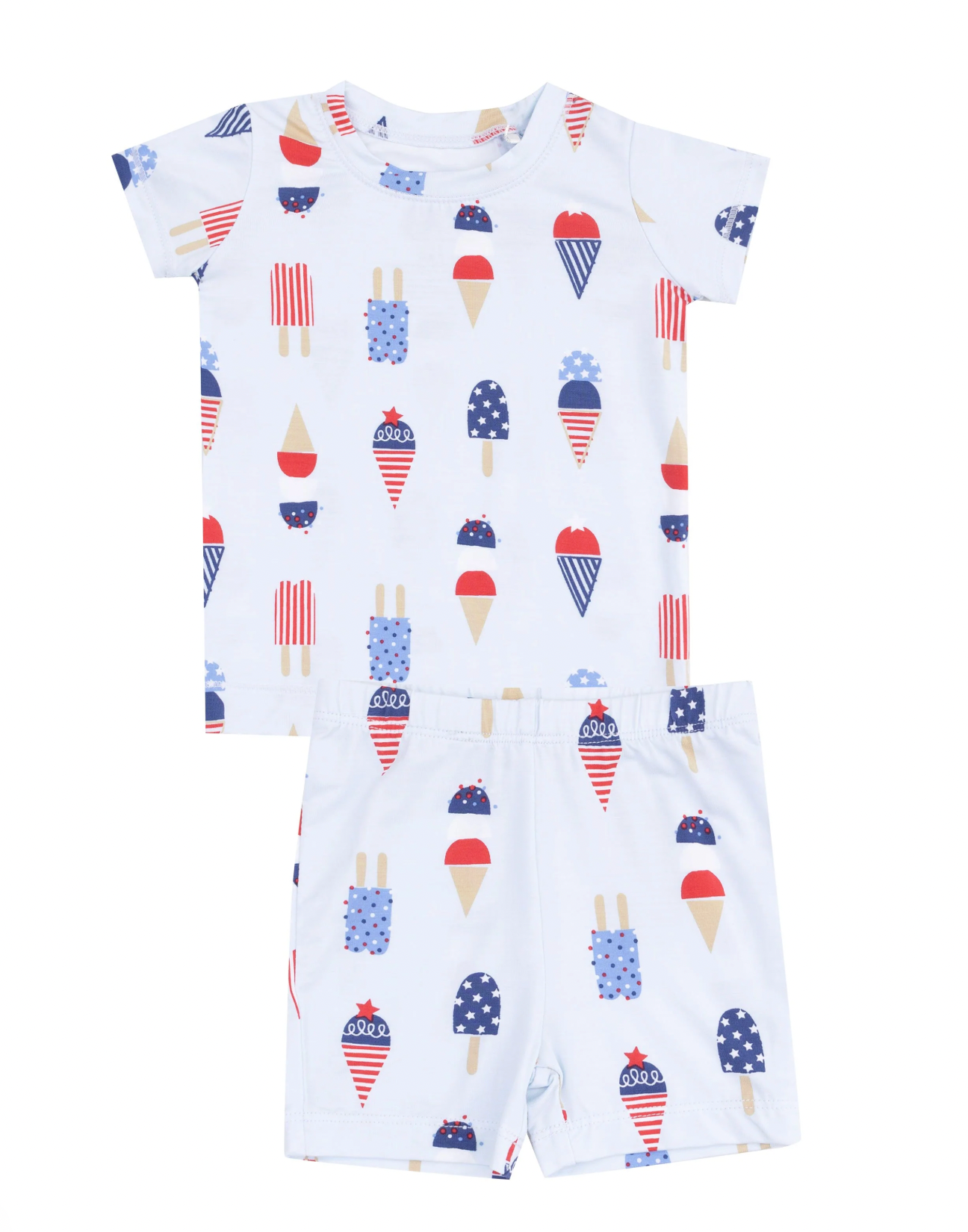 Amrican Ice Cram Short Set Blue