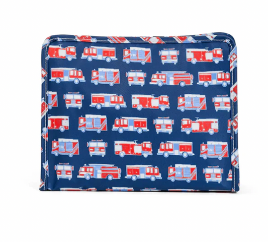 TRVL Medium Zip Pouch Fire Engine