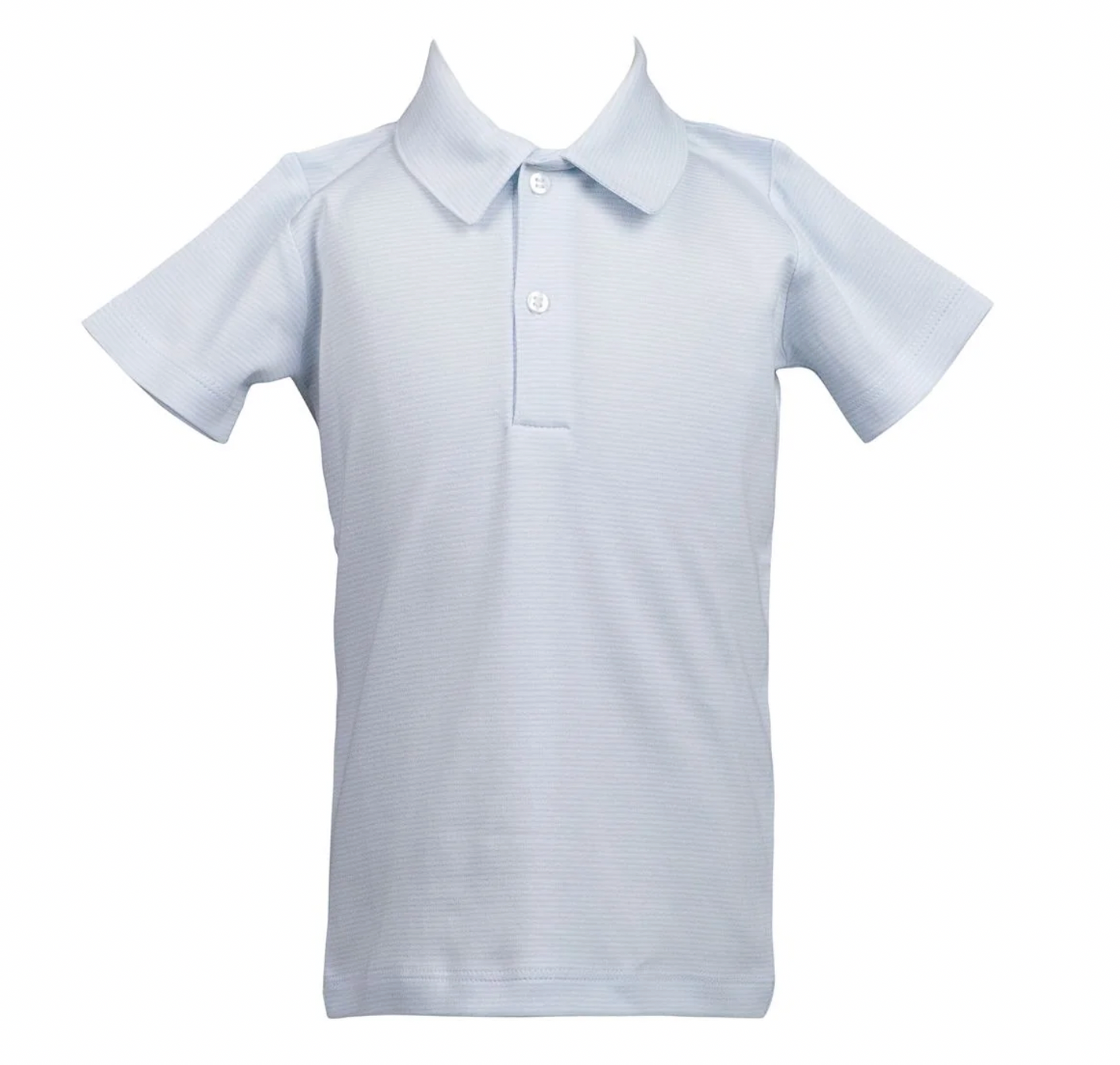 Light Blue Stripe Polo