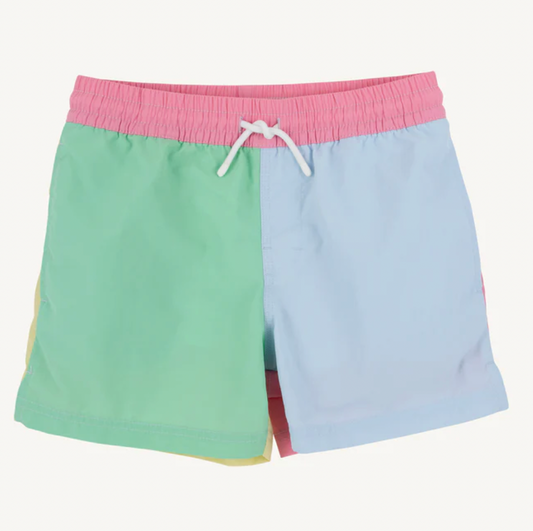 Country Club Colorblock Trunks