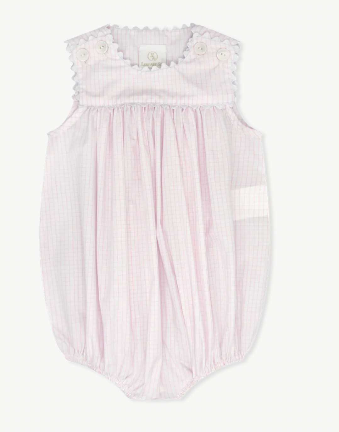 Charming Bubble - Classic Pink Windowpane