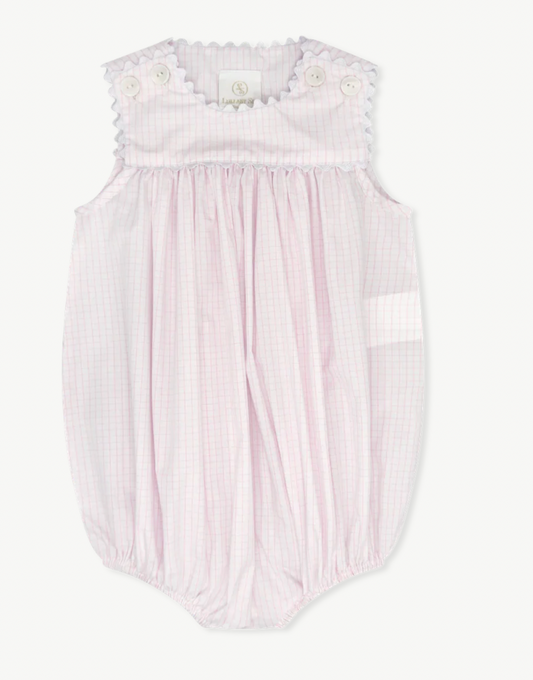 Charming Bubble - Classic Pink Windowpane