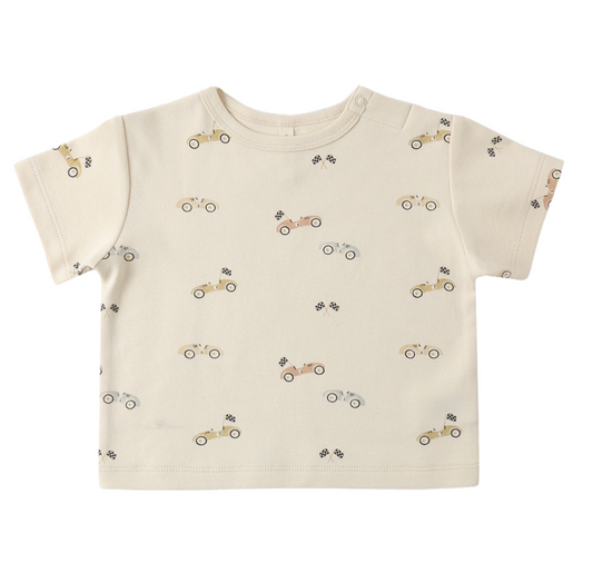 Boxy Tee in Race Car