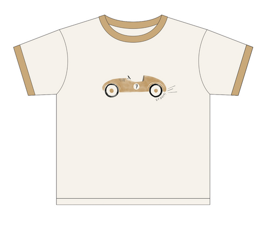 Ringer Tee in Race Car
