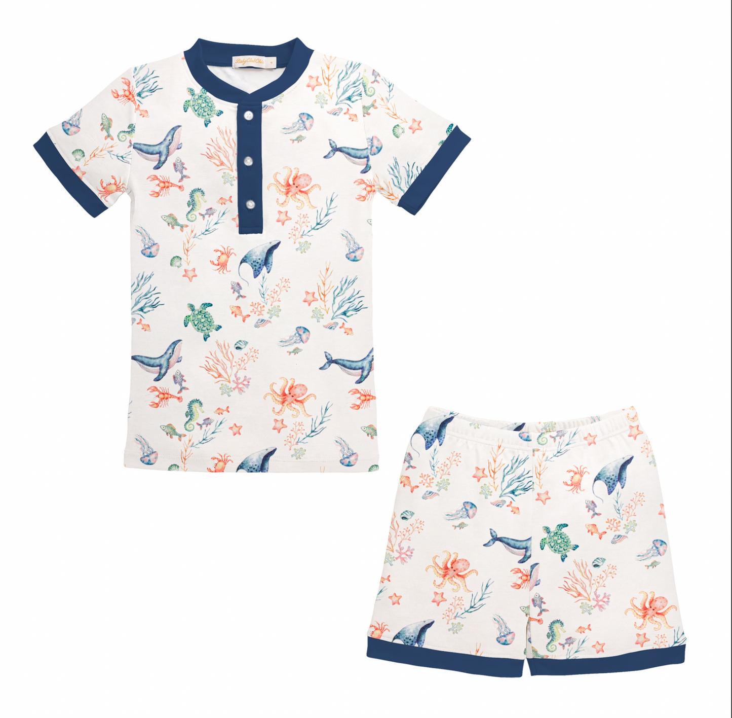 Sea World Set with Buttons