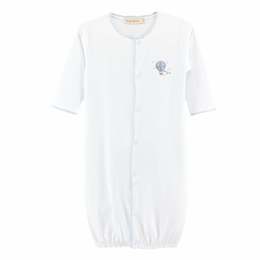 Let's Fly Together Converter Gown with Crochet Trim
