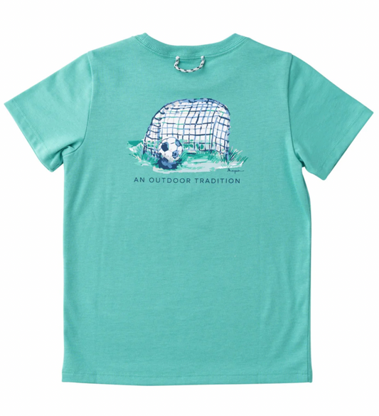 Soccer Goal Art T-Shirt