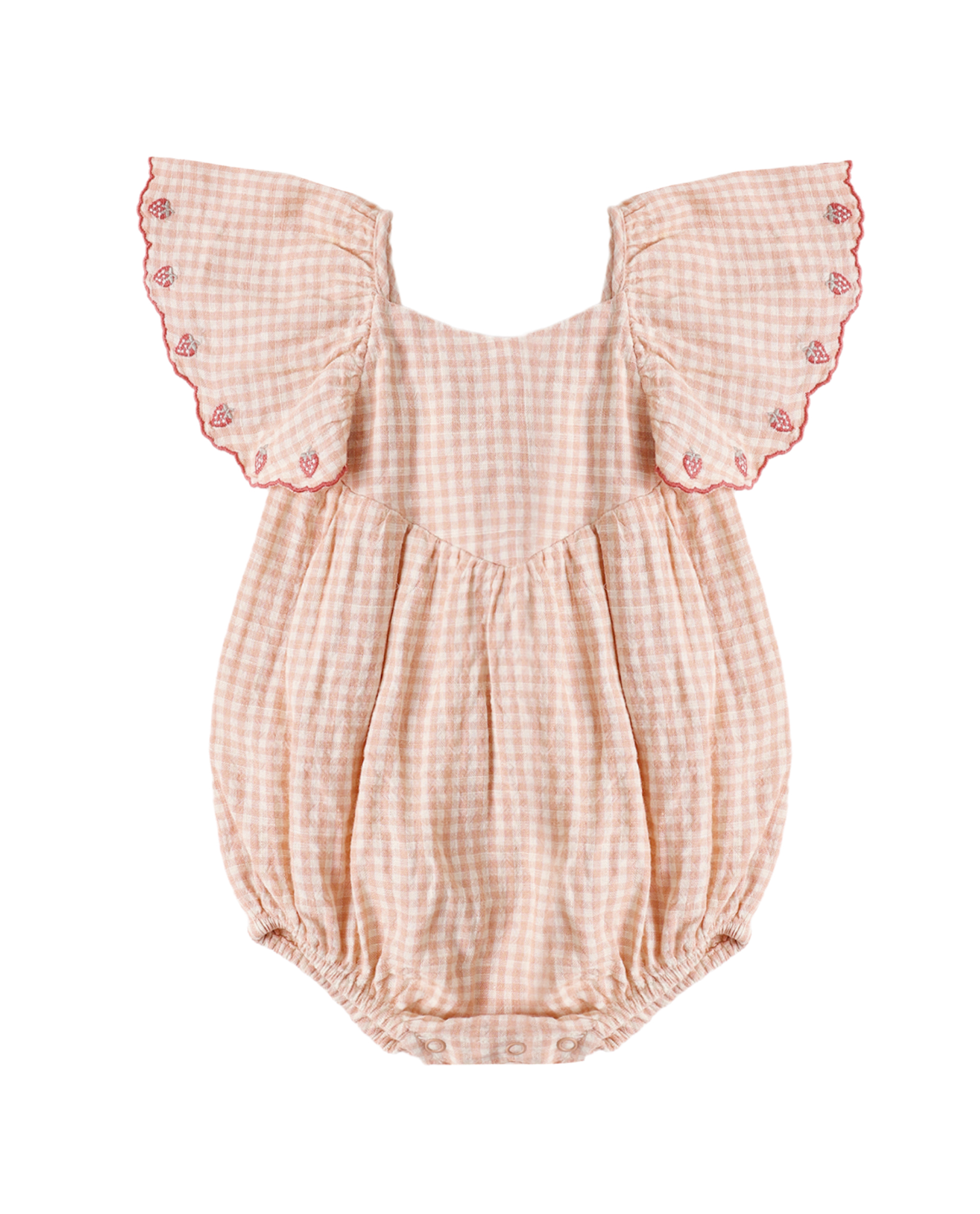 Roxy Romper in Petal Gingham