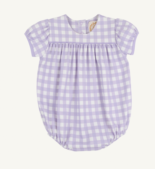 Blythe Bubble in Lauderdale lavender Gingham