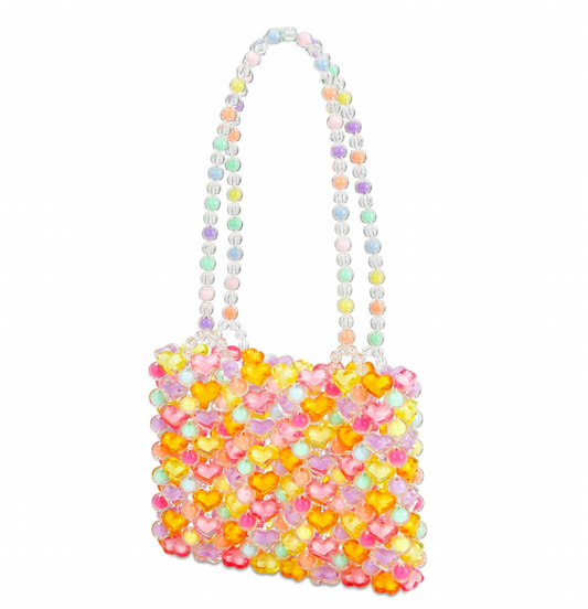 Beaded Pastel Bag