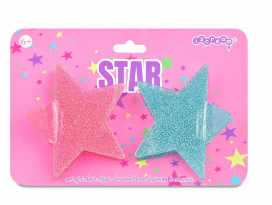 Shining Star Hair Clips Set