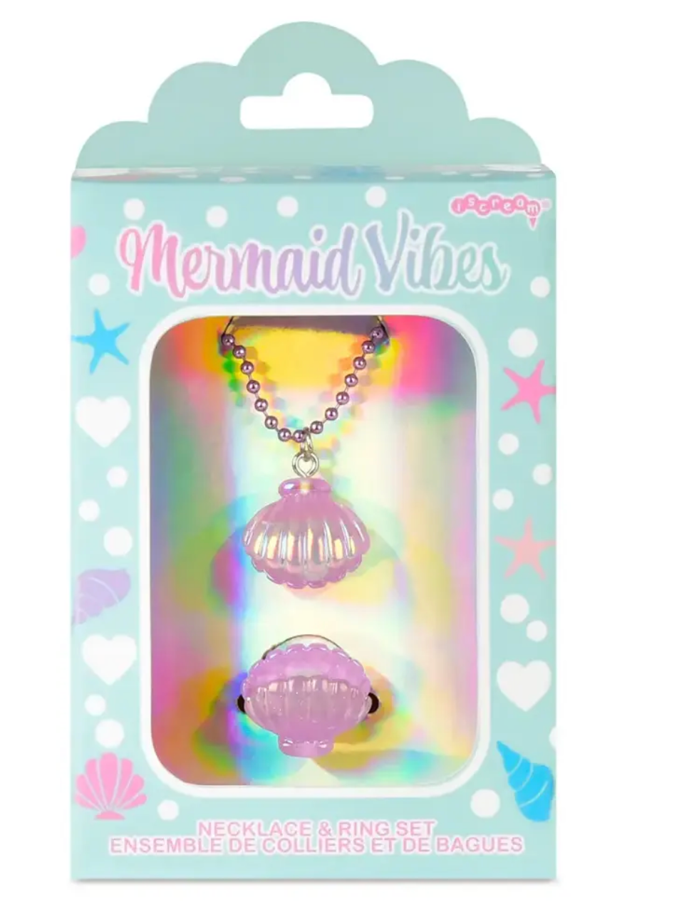 Mermaid Vibes Necklace & Ring Set