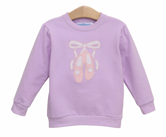 French Terry Pullover - Ballet Shoes
