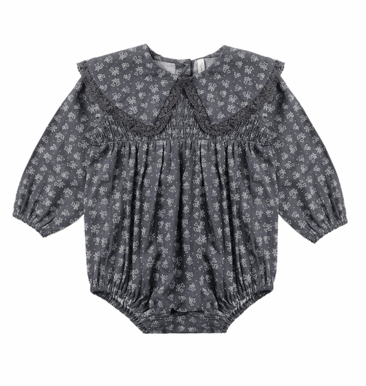 Fern Romper in Heart Ditsy