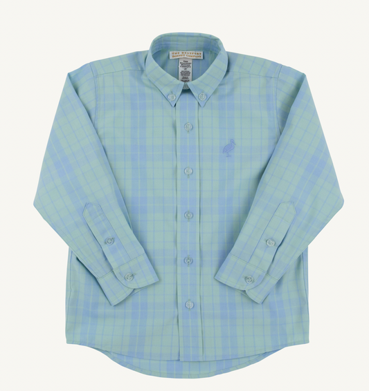 Dean's List Dress Shirt in Audubon Park Plaid