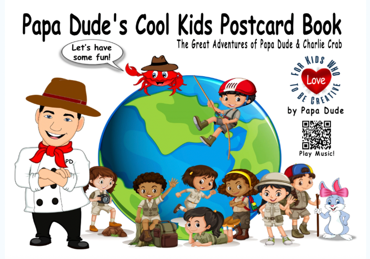 Cool Kids Postcard Book