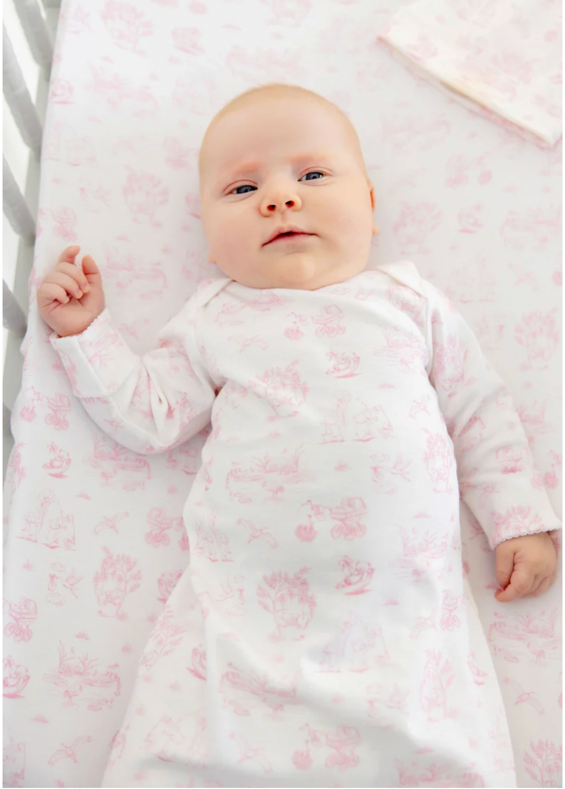 Adorable Everyday Set- Sir Proper's Sweet Arrival (Hamptons Hot Pink) with Worth Avenue White