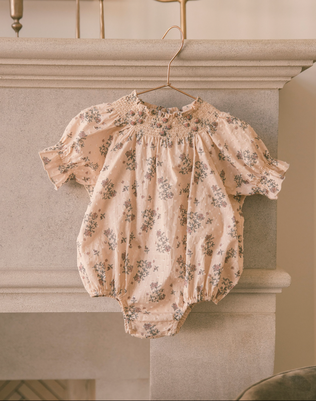 Maddie Romper French Floral