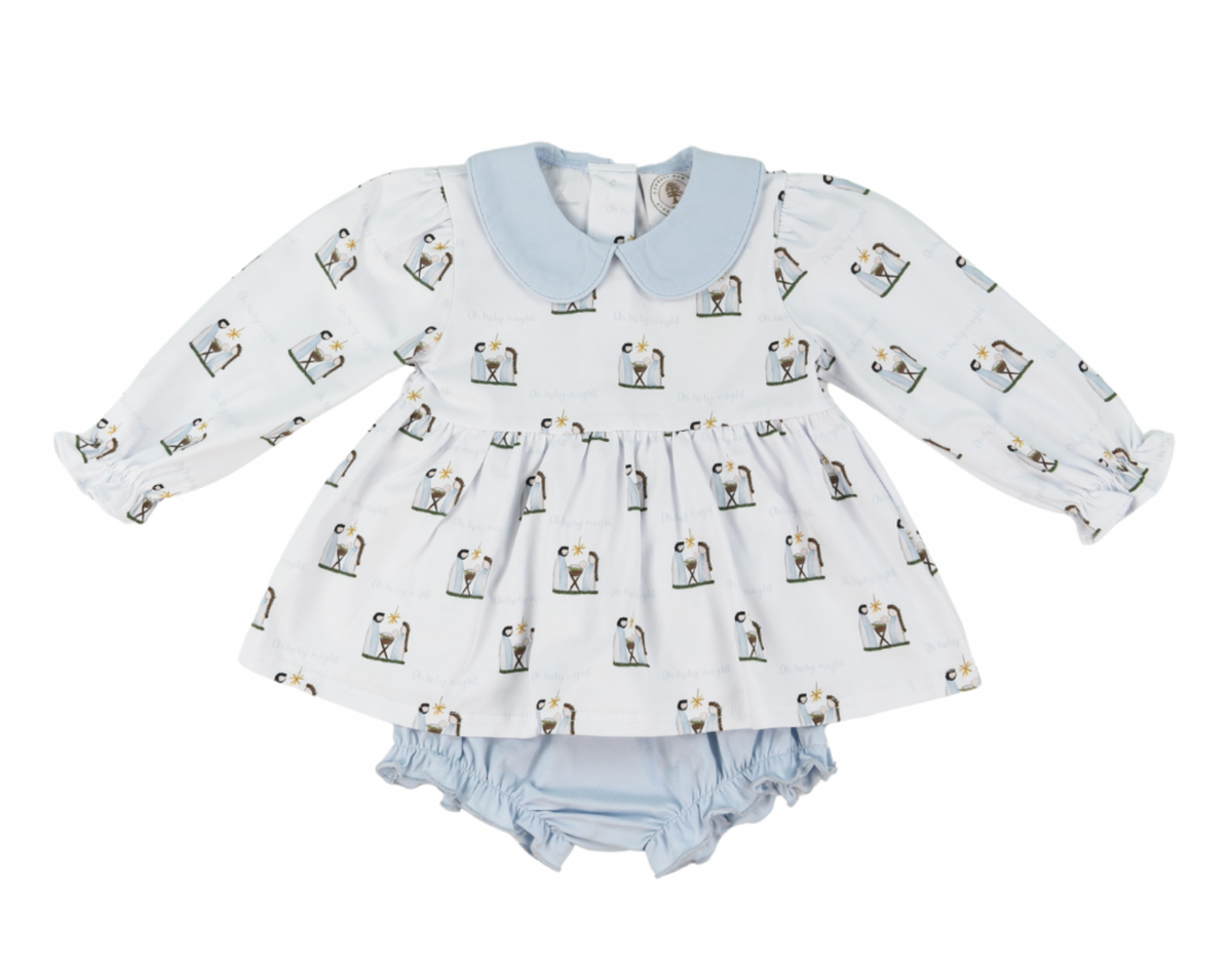 Oh Holy Night Girls Collins Classic Bloomer Set