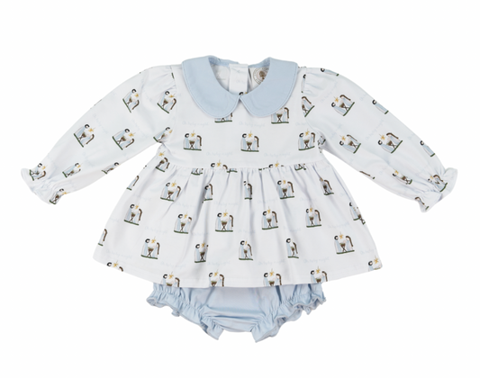 Oh Holy Night Girls Collins Classic Bloomer Set