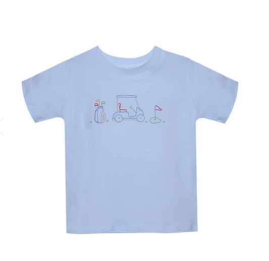 Houston Shirt - Tee Time - Blue